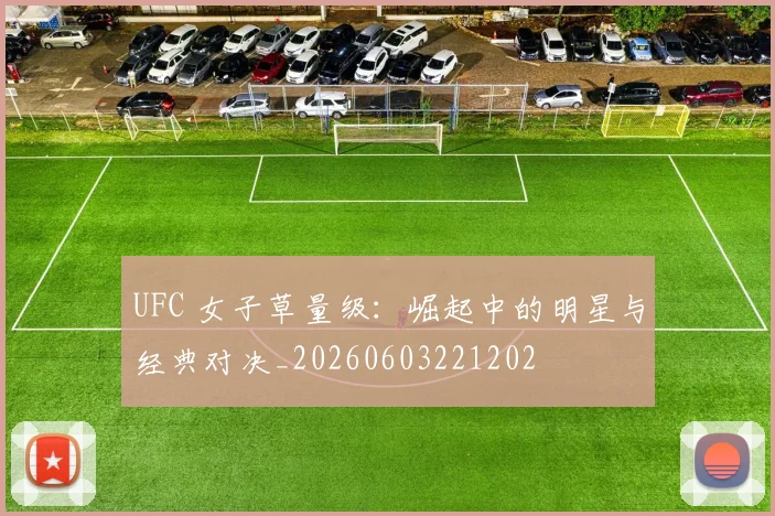 UFC 女子草量级:崛起中的明星与经典对决_20260603221202